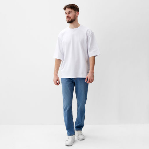 Футболка мужская MIST East, размер 48, белый