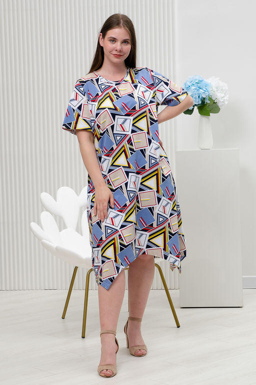 Платье Натали 11870 из хлопка  фото 3