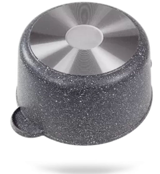 Кастрюля 2 литра,Серая