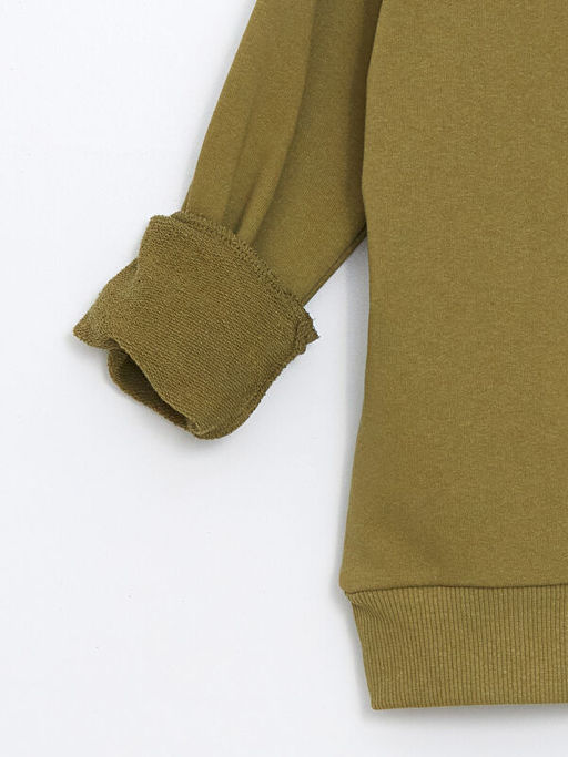 Bisiklet Yaka Erkek ?ocuk Sweatshirt