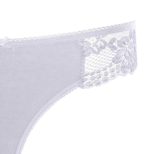 Трусы женские стринги, цвет белый (bianco), размер 44 (S)