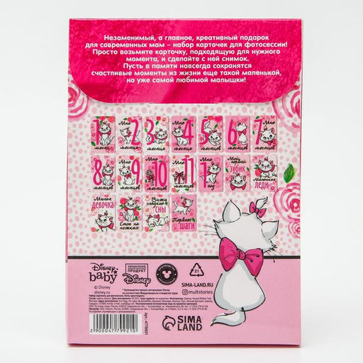 Набор карточек для фотосессий, Коты аристократы - Disney фото 3