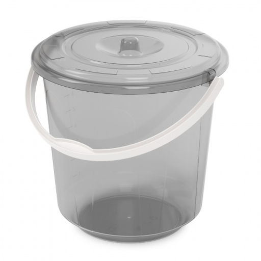 Ведро 10л с крышкой "Хозяюшка" М1213