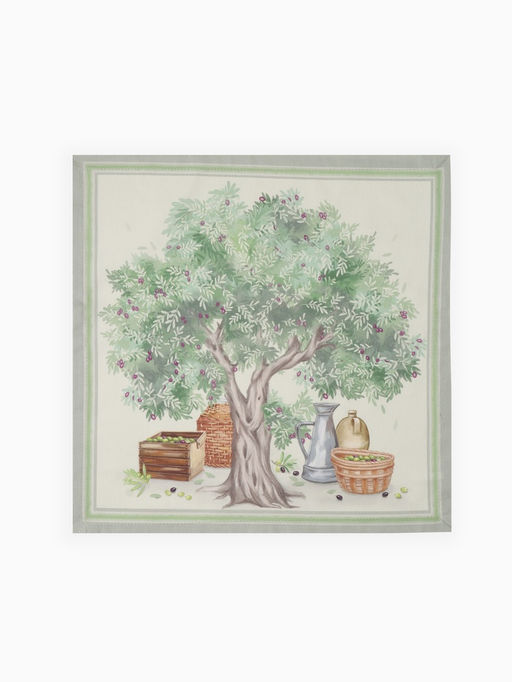 Набор кухонный «Этель» Olivia, скатерть 220×145 см ± 3 см, салфетки 40×40 см-12 шт., 100% хлопок