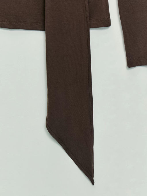 Лонгслив с шарфом / Zarina