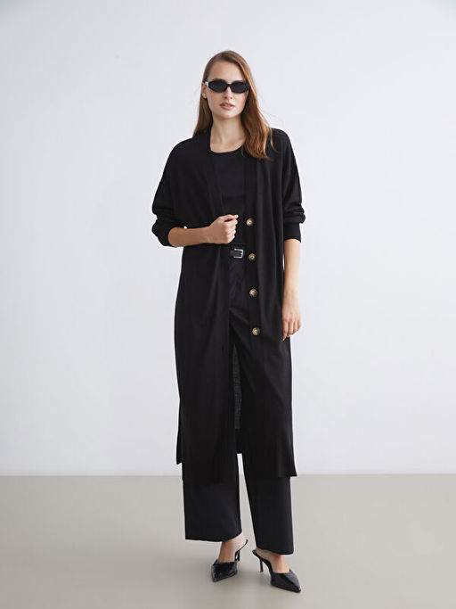 V Yaka Kad?n Triko H?rka