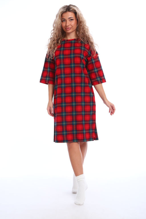 Платье-туника на клепках