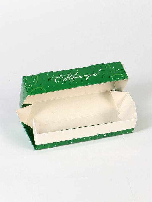 Цена за 5 шт. Коробка складная «С Новым годом», 17×7×4 см