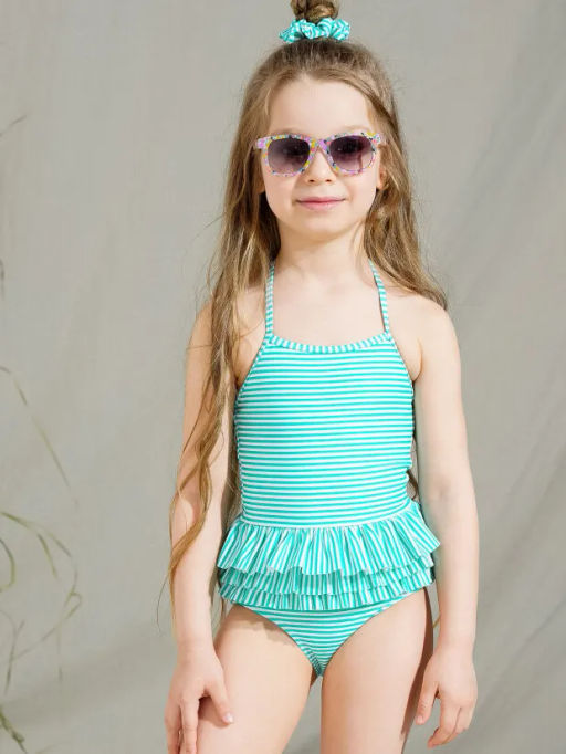 PlayToday / Купальник трикотажный для девочек  фото 3