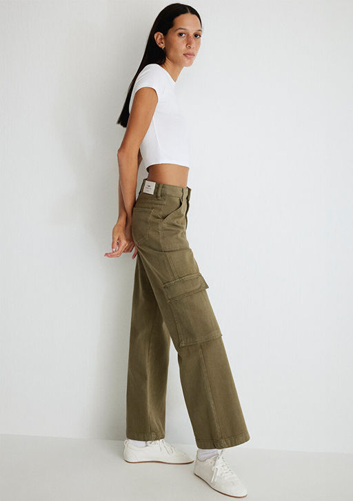 Alva Mavi Premium Koyu Yesil Jean Pantolon