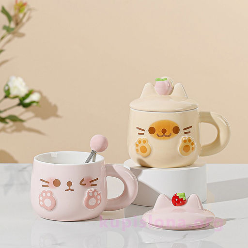 Кружка Fruit cat - Купи слона фото 2