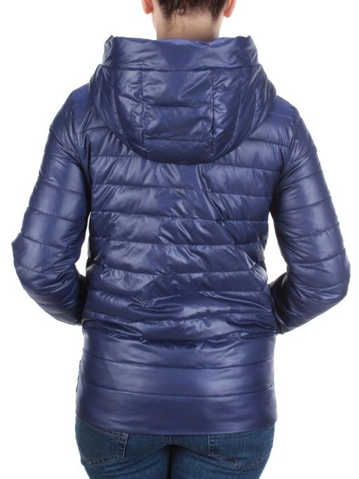 D001 DARK BLUE Куртка демисезонная женская (100 гр. синтепон)