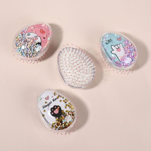 Расчёска - шейкер Лапки, 5.5?9(1) см, МИКС