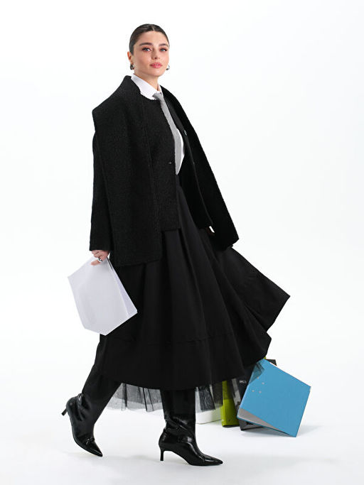 Beli Lastikli Poplin Klo? Etek