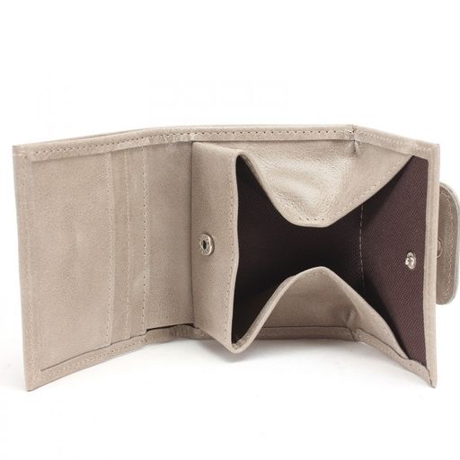 Портмоне женское Croco-ПР-906 натуральная кожа 1 отд, 4 карм, серый крек (240) 235871 фото 3