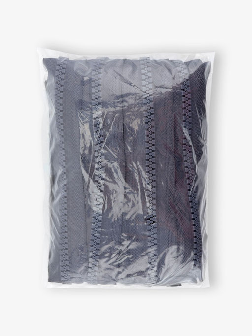 Цена за 10 шт. Молния «Трактор», №8, разъёмная, замок автомат, 90 см, тёмно-серая