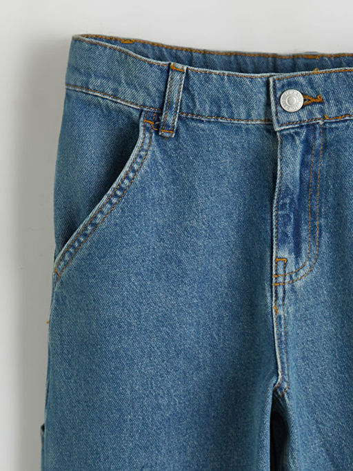 Loose Fit Erkek ?ocuk Jean Pantolon