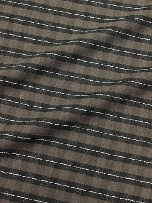 Пестрядь Клетка - строчка цв.т.коричневый/кофейный, ш.1.45м, хлопок-95%, п/э-5%, 130гр/м.кв