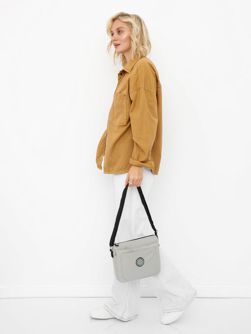 Сумка 8665MD l.gray Mindesa