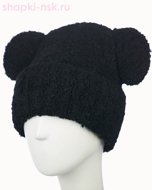 03018 BKE Чебурашка букле Шапка флис (52-56)