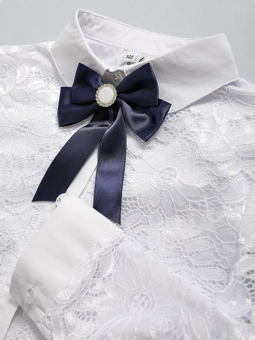 Блузка для девочки длинный рукав Соль&Перец