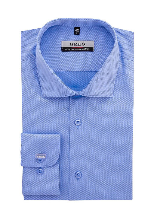 Сорочка мужская длинный рукав GREG 213/191/6078/Z  фото 2