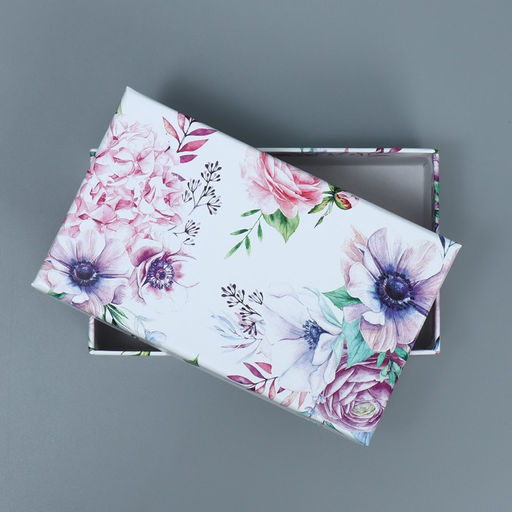 Набор коробок 10 в 1, упаковка подарочная, Цветы, 12?7?4 - 32.5?20?12.5 см