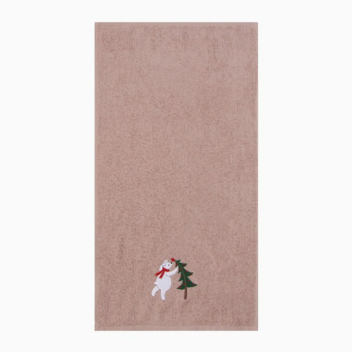 Полотенце махровое Этель Белый мишка 30х60 см, 340 г/м2, 100% хл  фото 2