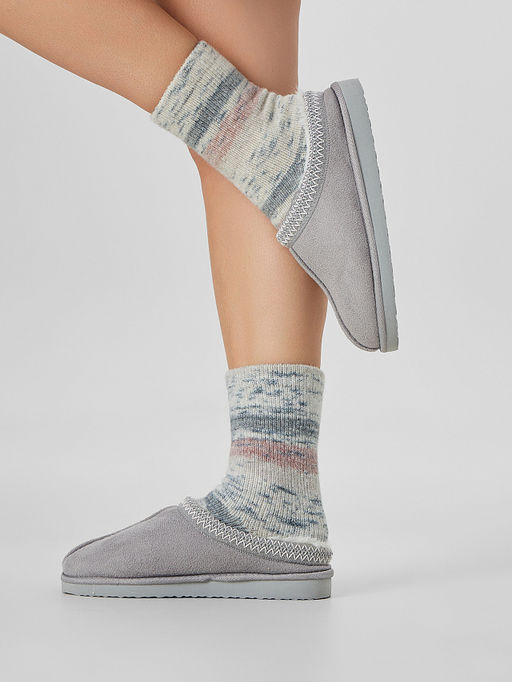 Цена за 5 пар! Теплые НОСКИ ЖЕНСКИЕ - Mark formelle фото 5