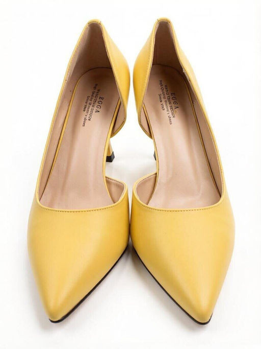 06-HDP1169-32 YELLOW Туфли женские (натуральная кожа)