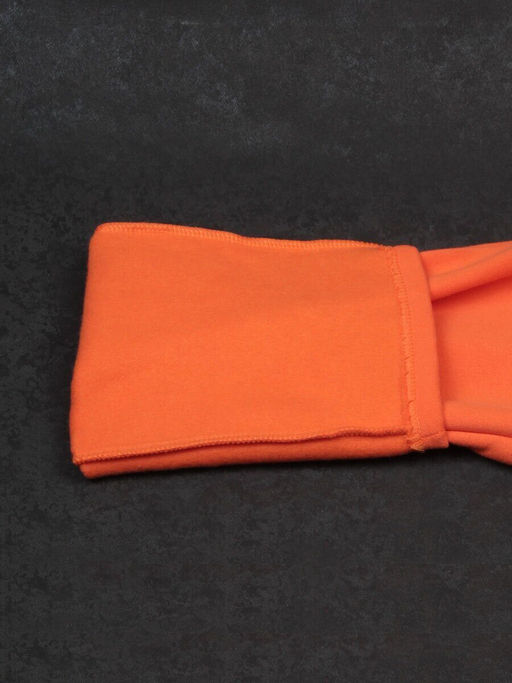 M047 ORANGE Брюки спортивные женские на флисе (100% хлопок) 7986