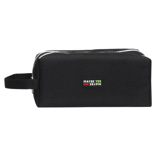 Пенал мягкий, 1 отделение, 90×210×90 мм, объёмный, deVENTE May Be YES, текстильный с ручкой 7029334