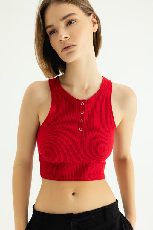 Блузка-топ с застежкой на груди - Incity фото 8