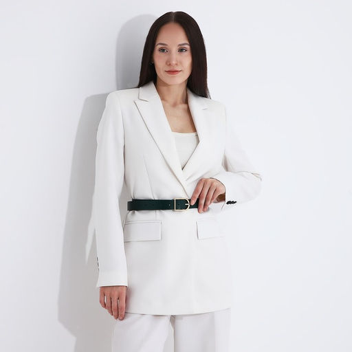 Ремень женский, ширина 2,8 см, винт, пряжка металл, цвет зелёный - Simaland фото 3