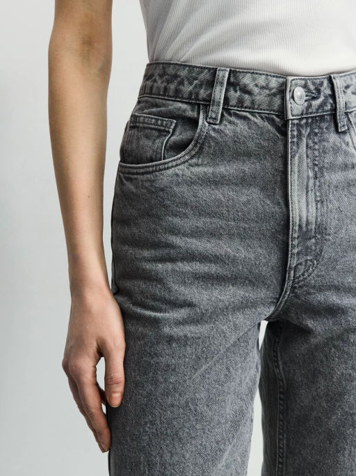 Джинсы прямого фита с высокой посадкой ZR2604092302-107 / Zarina