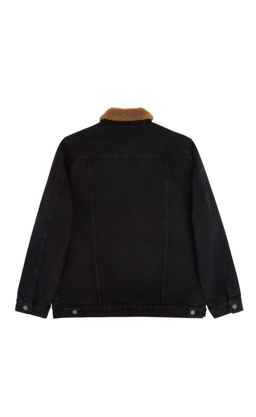 Куртка джинс утепл F021-1370-01W black - Fine joyce фото 10