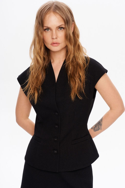 Блуза Pirs 6298 чёрный  фото 21