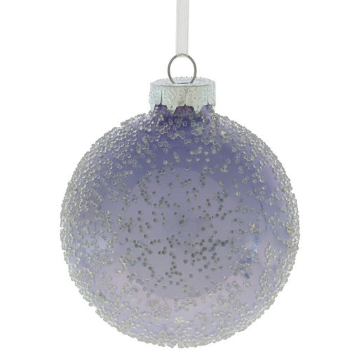 Украшение новогоднее "Шар", D 8 см, L8 W8 H8 см, 2в.