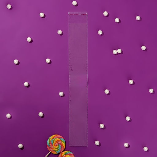 Цена за 100 шт. Пакет БОПП с клеевым клапаном, прозрачный для фасовки и упаковки, 6?40/4 см, 25 мкм - UPAK LAND фото 3