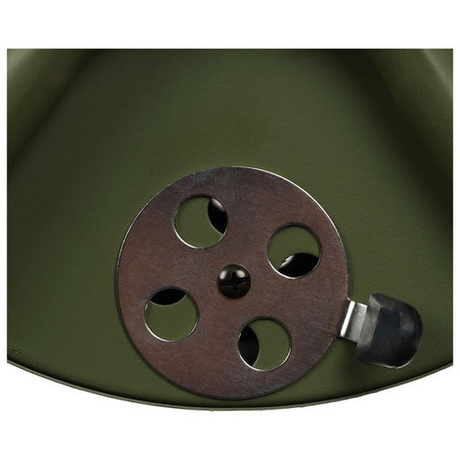 Гриль-коптильня Maclay, с температурным датчиком, цвет зелёный  фото 8