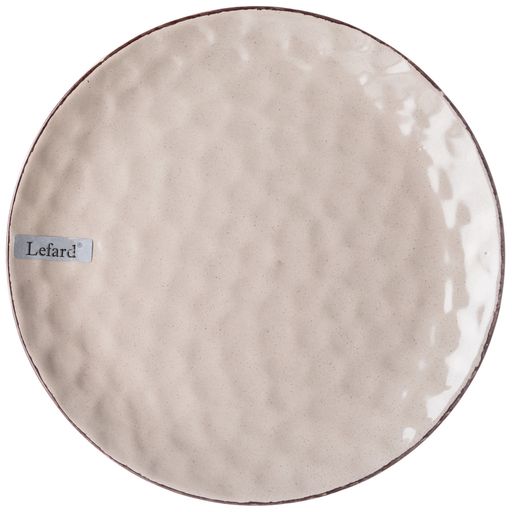 Цена за 6 шт. ТАРЕЛКА ПОДСТАНОВОЧНАЯ 24 СМ КОЛЛЕКЦИЯ ОТРАЖЕНИЕ ЦВЕТ:КАПУЧИНО МАЛ=6ШТ, МИН. ПАРТИЯ - Lefard фото 2