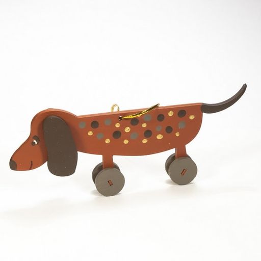 Елочная игрушка - Такса пряничная 360-5 - Idh фото 2