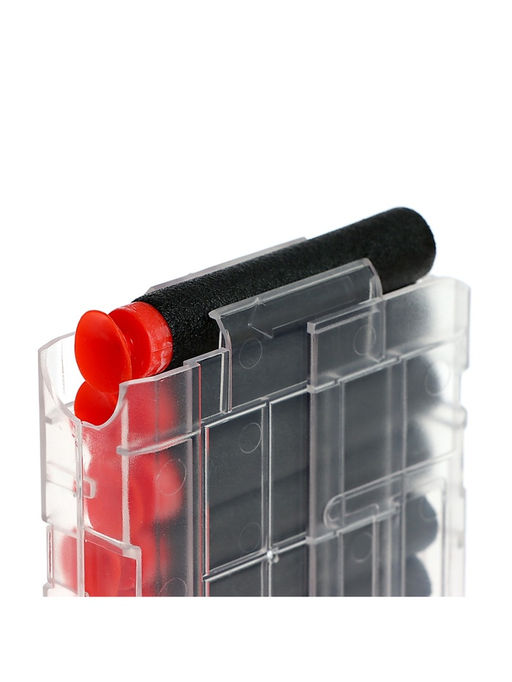 Автоматический бластер RAMPAGE, стреляет мягкими пулями, работает от батареек - Woow toys фото 14