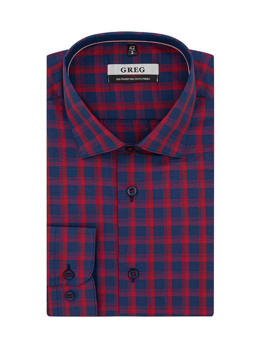 Сорочка мужская длинный рукав GREG 265/139/1716/Z/1p  фото 2