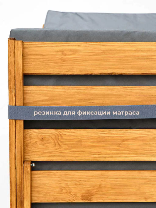 Матрас для шезлонга, лежака 60х190 сегментный SZO, Oxford 600D, поролон, пенополиуретан, непромокаемый Bio-Line  фото 10