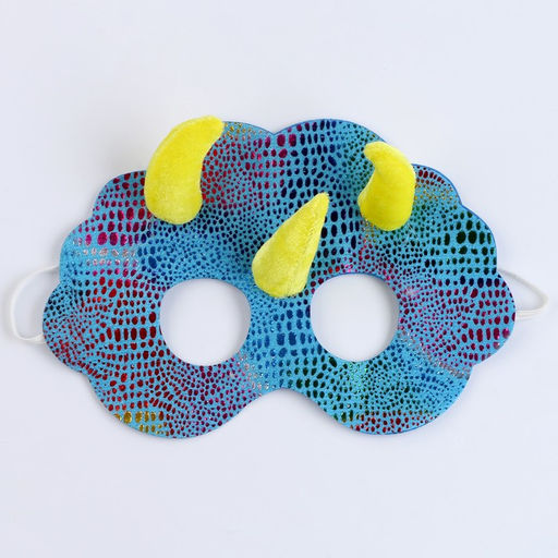 Карнавальный набор Дракон, цвет голубой, 2 предмета: хвост, маска - Simaland фото 4