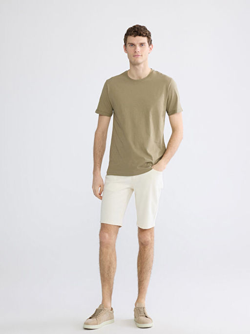 Bisiklet Yaka Erkek Penye Ti??rt