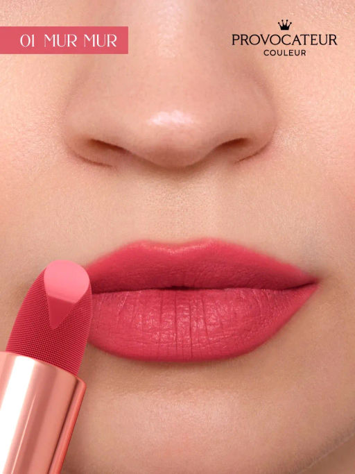 Provocateur Помада Увлажняющая Hyaluronic Happy kiss 01 розовый