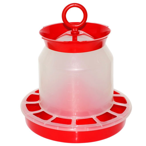 Кормушка для домашней птицы бункерная 5кг (d 280мм, h 300мм)