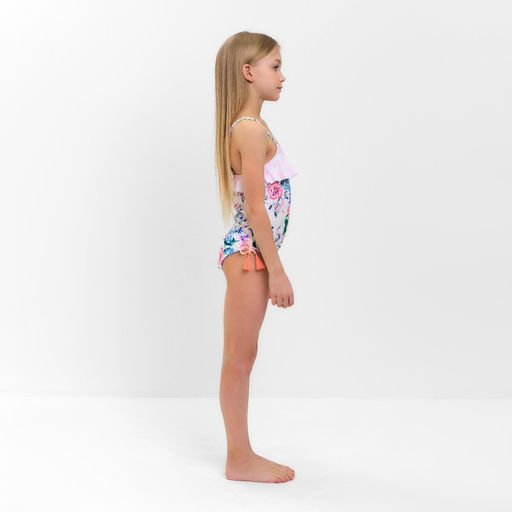 Купальник слитный детский MINAKU, с декором, рост 128-134 см